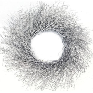22'' Handcrafted Dried Twig Wreath