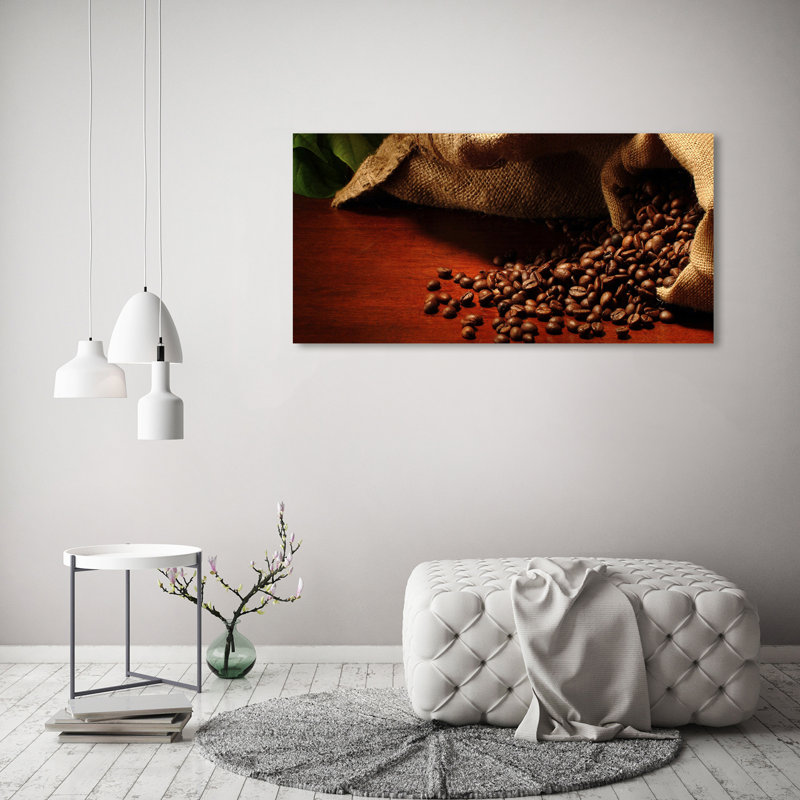 Coffee Beans - Wrapped Canvas Print
