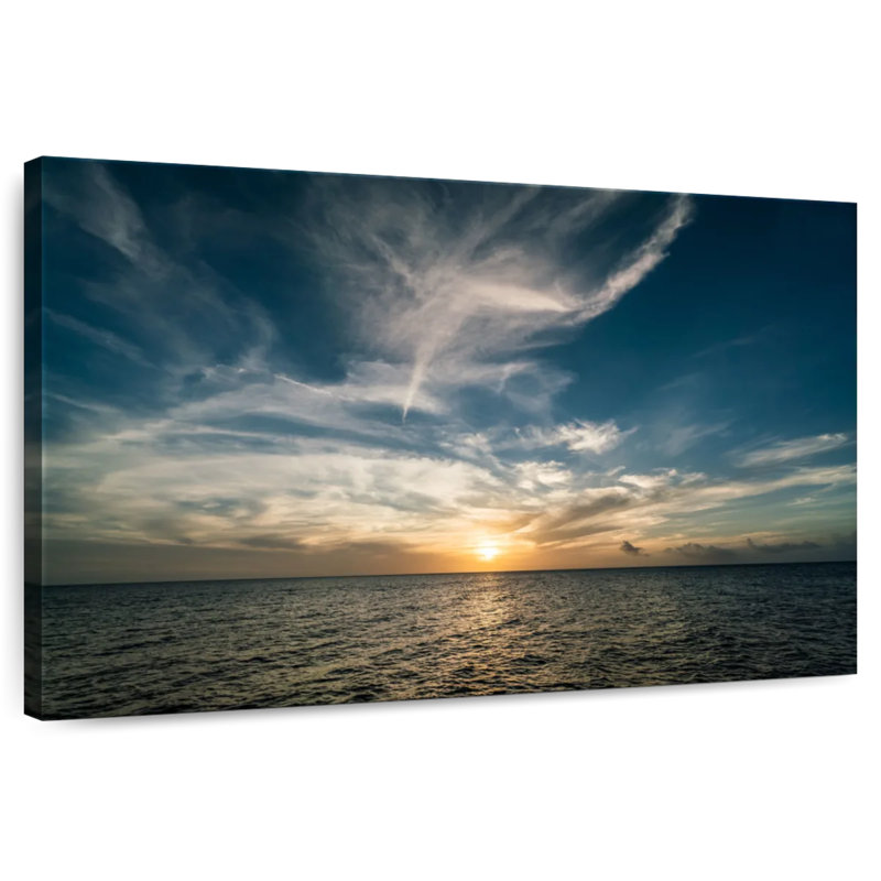 Gillard Curacao Beach Scenery, 20" H x 30" W