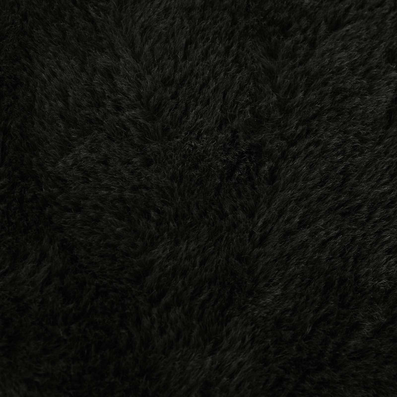 Taupe Cushion Cover, Black