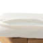 Ensemble de bar de patio rustique 5 pièces, ensemble de table de patio et chaises avec chaises ergonomiques, plateau de table à lattes en bois massif pour piscine, balcon, cour arrière, véranda (teck clair + coussin beige)-1598269679