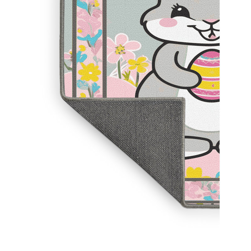 Tapis de vacances de Pâques The Holiday Aisle®, Rectangulaire 2 pi x 3 pi