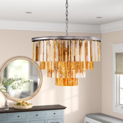 Yazmin 8 - Light Tiered Chandelier