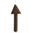 Triangle Top with Square Handle Wood Beer Tap Handle Header Keg Handle Faucet Pub Draft Marker
