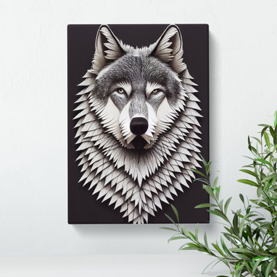 Wolf Spikes No.1 - Wrapped Canvas