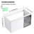 Iveron 36'' Single Bathroom Vanity Base Only