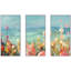Coastal Dahlias Crop - 3 pièces, reproduction sur toile-87730970