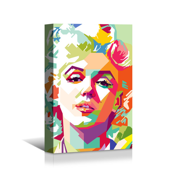 Winston Porter Marilyn Monroe On Canvas Painting | Wayfair