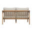 Westin Outdoor Acacia Wood Loveseat