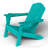 Oversize Foldable Adirondack Chair HDPE Weather-Resistant Firepit Chair With Cup Holder-971003473