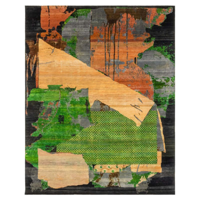 Tapis unique 7 pi 11 po x 9 pi 11 po Silk Treasures