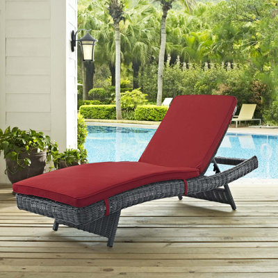 Modway Invite Outdoor Patio Sunbrella Chaise by Modway