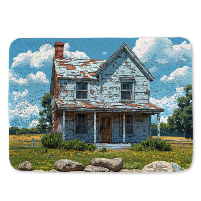 Darliene Microfiber / Microsuede Non-Slip Bath Mat