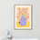 «Summer Retro Flowers in a Vase Illustration Print» par Nell