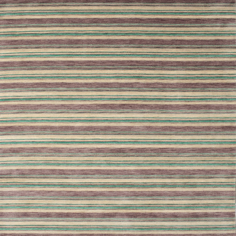 Striped Indoor Rug, Square 5'