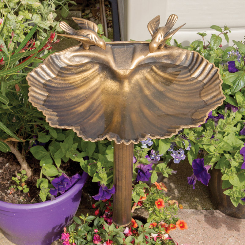 Mcelroy Plastic / Acrylic Single Tier Birdbath