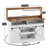 Gracie Oaks 52" Wood Farmhouse Coffee Bar Sideboard Buffet Cabinet-1851023064