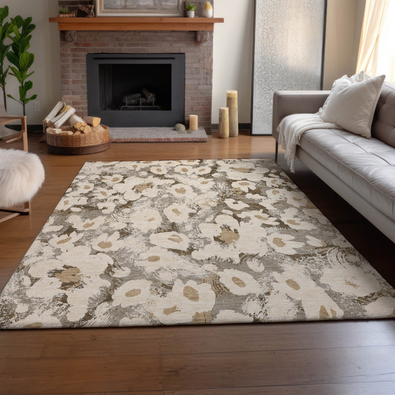 Tapis Cerrito avec envers antidérapant, Rectangle 9 pi x 12 pi