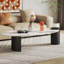 Table basse ovale irrégulière-105342994