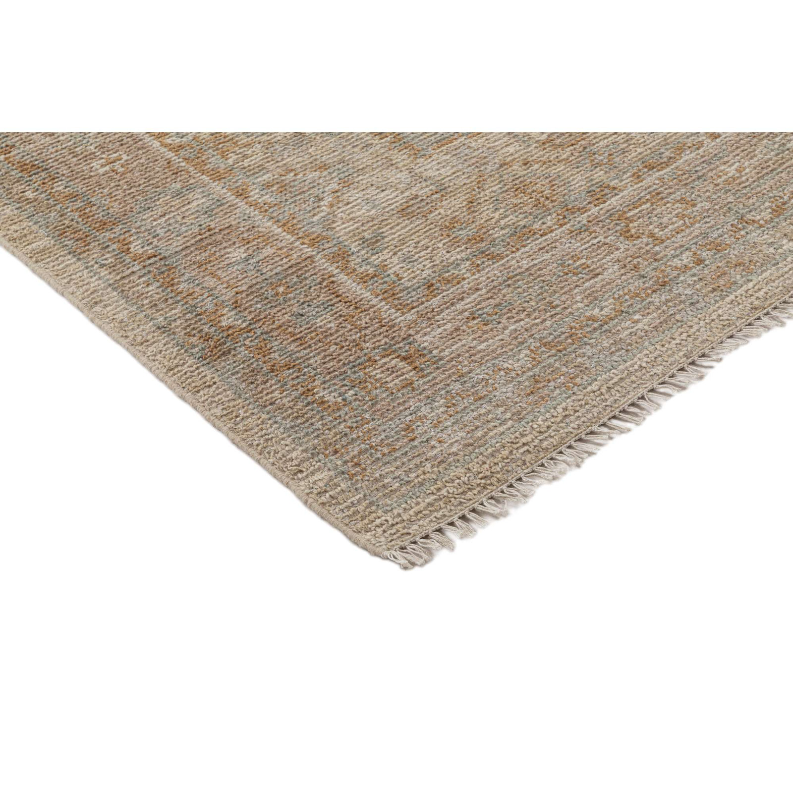 Hand-Knotted Oriental Wool Rug, Runner 2'6" x 8"