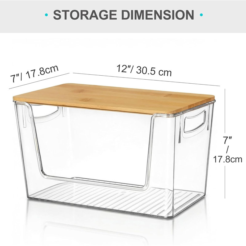 Food Storage Room Storage Box, Brown