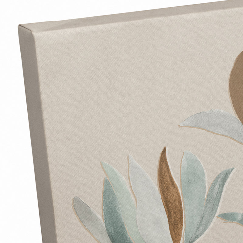 Impression sur toile branches discrètes, H 14 po x l 11 po