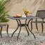 TABLE CAILLETTE EN CAOUTCHOUC I 39IN SQ