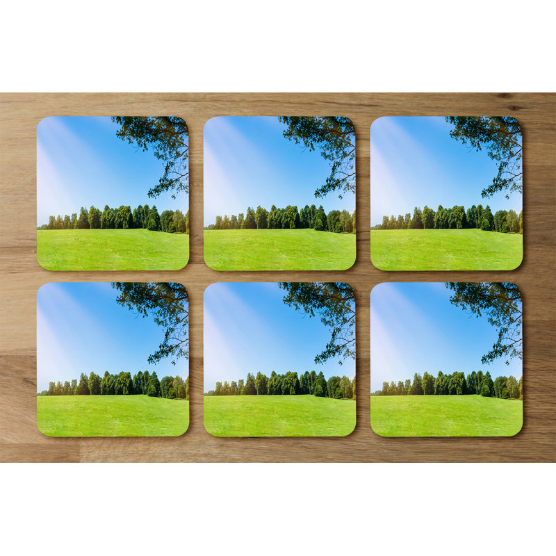 Duhl Square 6 Piece Coaster Set