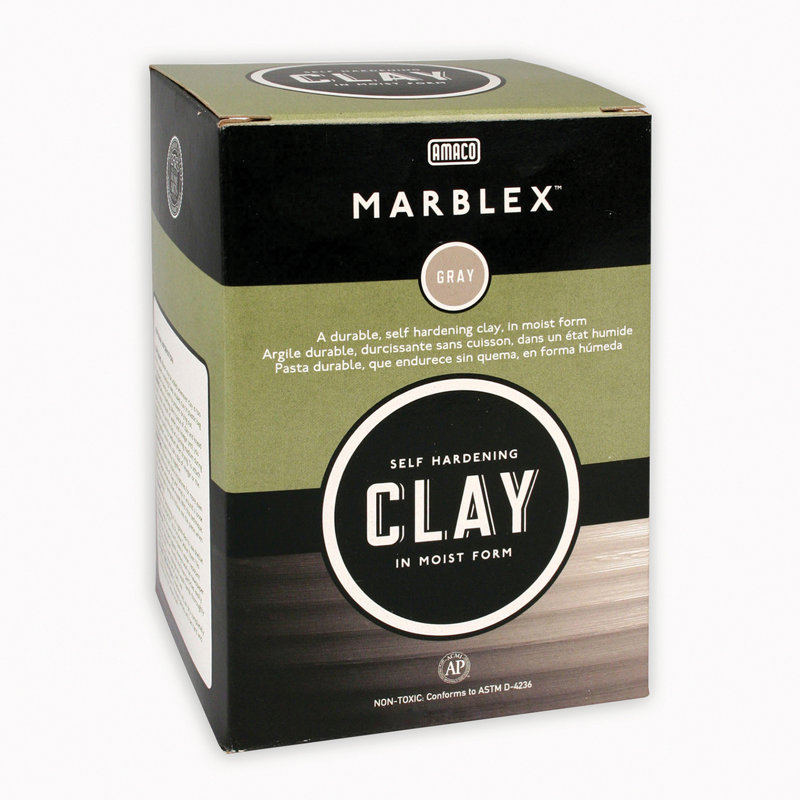 Argile à durcissement automatique marblex