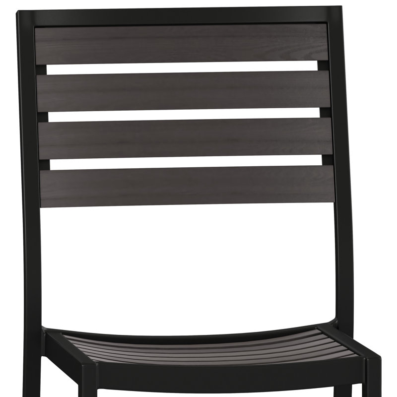 Chaise d'appoint Saville, Gris teck délavé