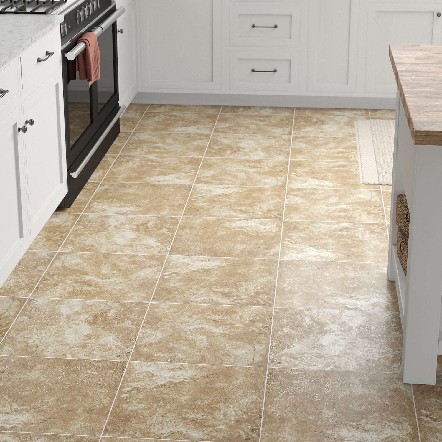 Itona Tile Costa Mesa 18 x 18 Porcelain Field Tile | Wayfair