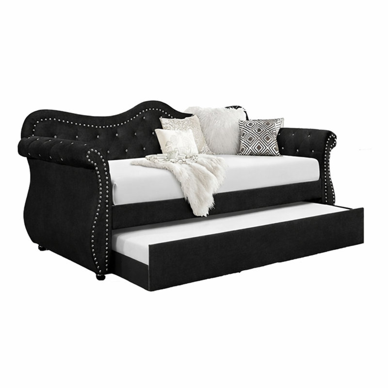 Abby Daybed Black, Twin, Black