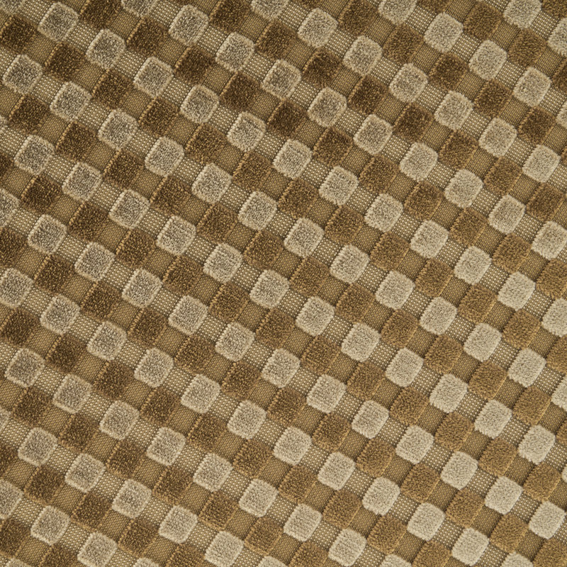 Hulu Chair, Camel Checker, Natural Wood