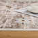 Non-Slip Machine Washable Oriental Brown/Beige Area Rug