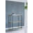 Metal Console Table, Mirrored Shelf