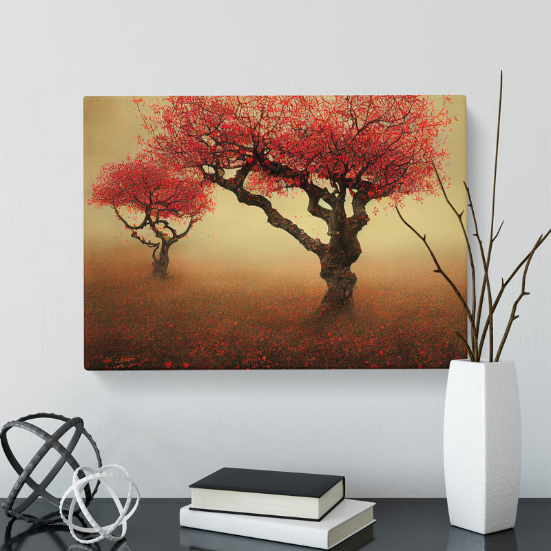 Amazing Apple Trees - Wrapped Canvas Print, 35cm H x 50cm W x 3cm D