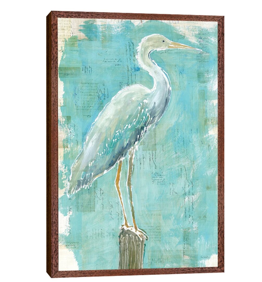 Leinwandbild Coastal Egret I von Sue Schlabach