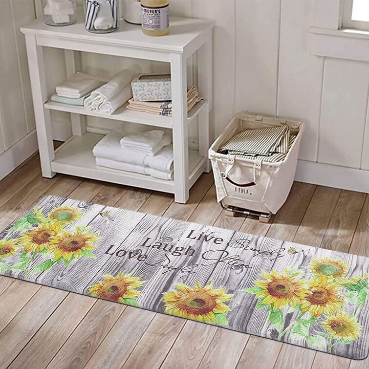 Kitchen Rug, 2 Pieces Anti Fatigue Standing Comfort Mat for Kitchen, Rug  Size 17 x 30 + 17x 47 
