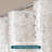 Clear PEVA Shower Curtain Liner With 3D Pebble Design, Waterproof Bathroom Shower Liner With Weighted Stones And Rust-Resistant Grommets