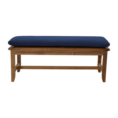 Jamshida Solid Wood Teak Outdoor Bench