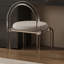 Coiffeuse avec miroir lumineux, 8 tiroirs, 1 chaise