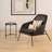 Peltz Solid Wood Top End Table-212820049