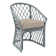 Chaise avec accoudoirs Raleigh