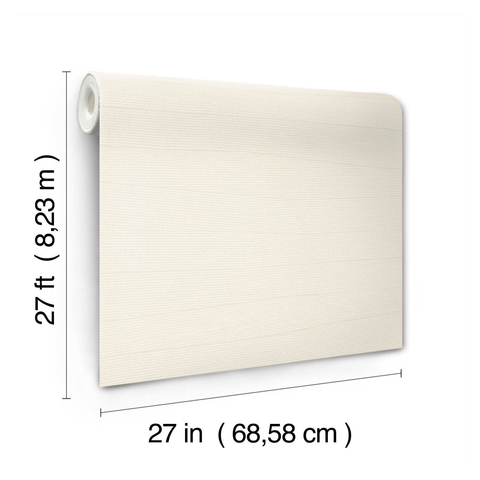 Almus Wallpaper, Beige