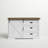 Analaura 56" Wide Sliding Door Sideboard with 3 Drawers-1100097012