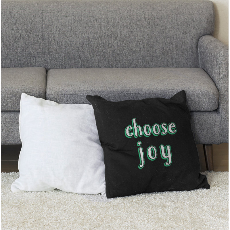 Coussin de sol choose Joy, H 36 po x l 36 po, Vert