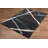 Rug Branch Azar 4' x 6' (3'9" x 5'6") Grey/Blue Abstract Lines Indoor Area Rug, Contemporary, Medium Pile, Stain-Resistant Carpet - Living Room, Bedroom, Dining Room, and Kitchen-1231228527