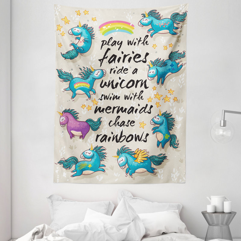 Tapisserie en polyester, H 80 po x l 60 po