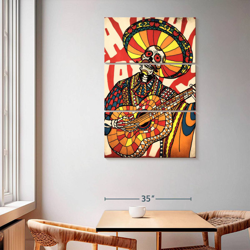 Kelan Mariachi, 65" H x 42" W