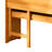 Wosnda Bamboo Folding Desk with Storage Shelf Space Saving for Home Office-1551665716